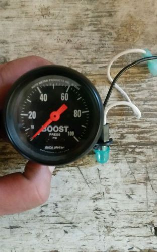 Autometer boost gauge 0-100psi