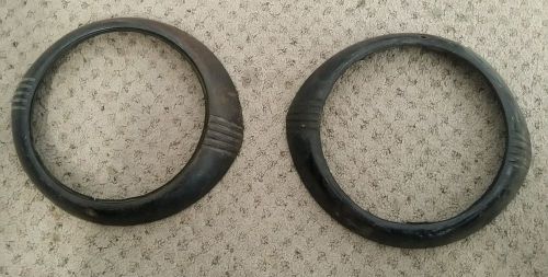 1942 -48 chevy fleet master headlight bezels