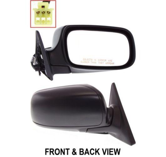 New mirror passenger right side power painted black rh hand su1321110 91031sa561