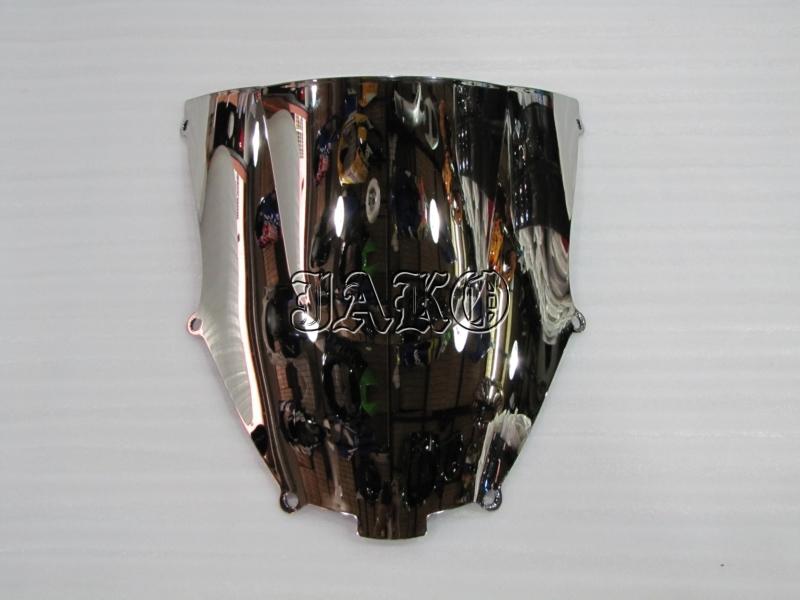 Windshield mirror screen racing windscreen for kawasaki zx-9r 2000-2001