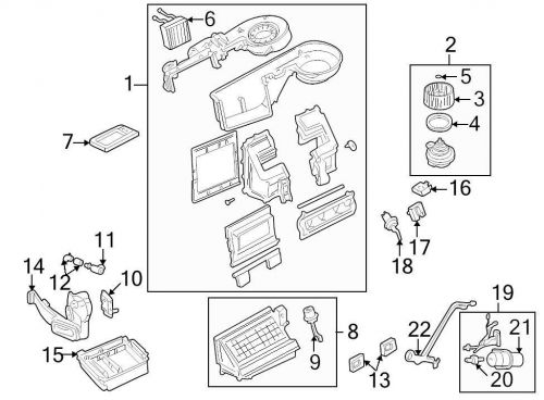 Ford oem instrument panel air duct seal 1l2z18c264aa image 13