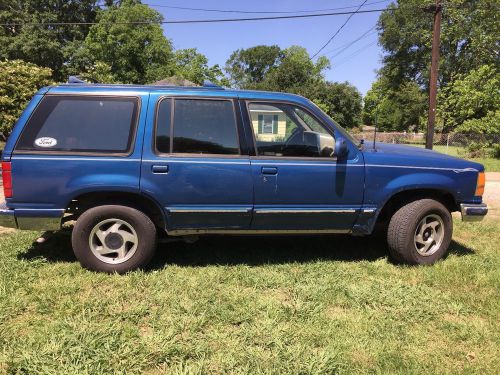 Blue 1993 ford explorer