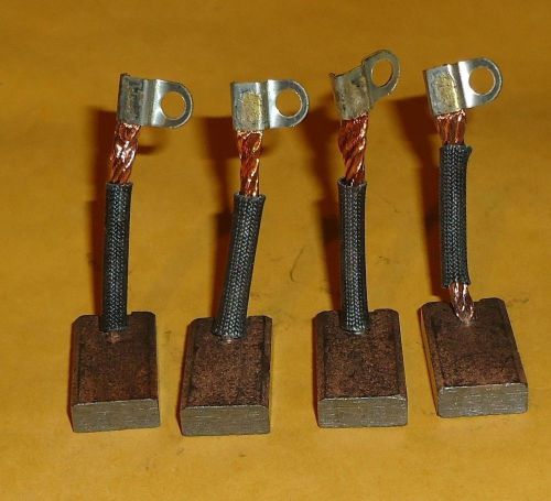 10 sets of four brushes for club car golf cart starter generator - usa made