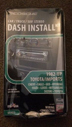 Scosche car/truck stereo dash install kit for 1982-up toyota/ imports # ui3025