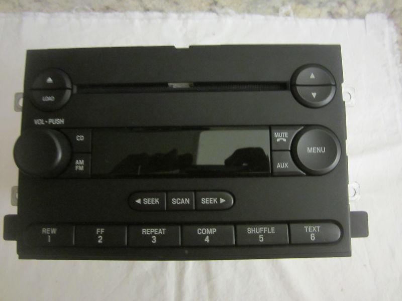 04-06 ford f150 oem am/fm/cd stereo 4l3t-18c815-ep untested