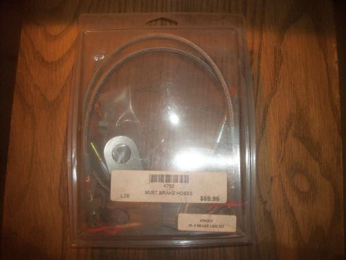 Lot 214 nos brake hose kit brake line kit part # 4782