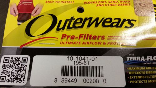 Outerwears pre filter prefilter 10-1041-01