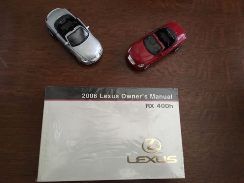 2006 lexus rx 400h owners manual guide book nib factory sealed!!