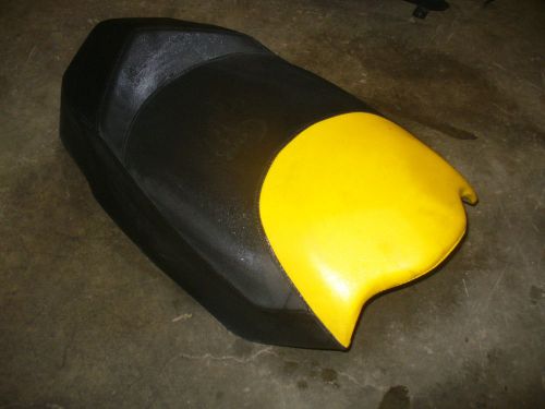 Ski doo rev xp 2010 600 mxz black yellow seat