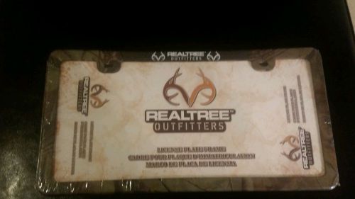 Realtree outfitters liscence plate frame rlf2502