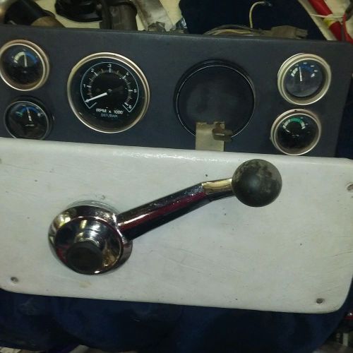 Faria marine boat dash instrument gauge cluster