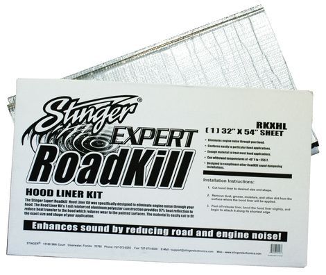 Stinger rkxhl audio stereo accessory expert roadkill  damping car speaker kit