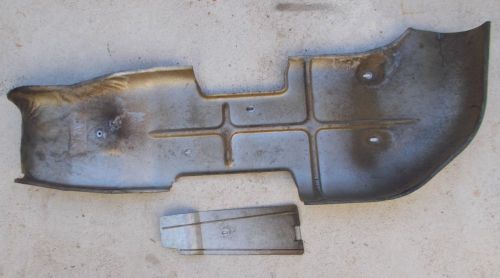 96 93-97 firebird 3.8l catalytic converter  heat shield covers - oem