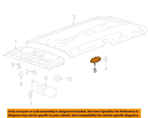 Ford oem 08-14 e-350 super duty interior-roof-louver 9c2z19893ad