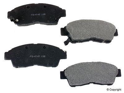 Wd express 520 05620 503 brake pad or shoe, front