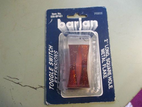 Pr barjan truck toggle switches 2&#034; long medal flake