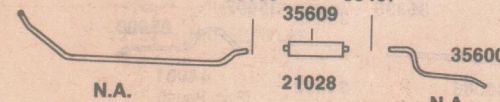 1960 chevy 1/2 ton truck exhaust, aluminized, c-20, except f.c., stepvan &amp; 4wd