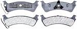 Raybestos sgd664m rear semi metallic pads