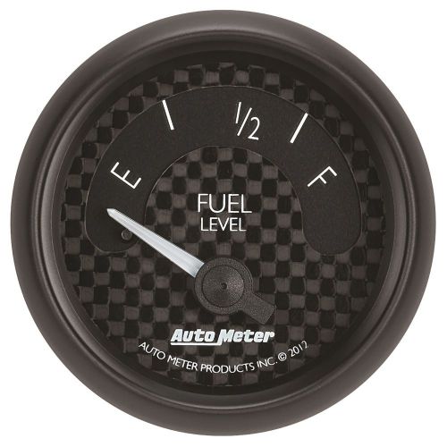 Auto meter 8015 gt series; electric fuel level gauge