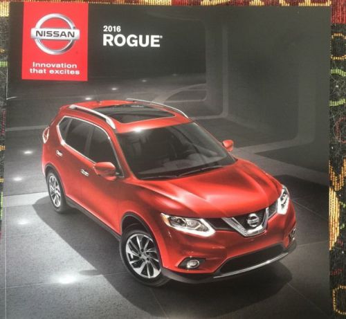 2016 nissan rogue brochure