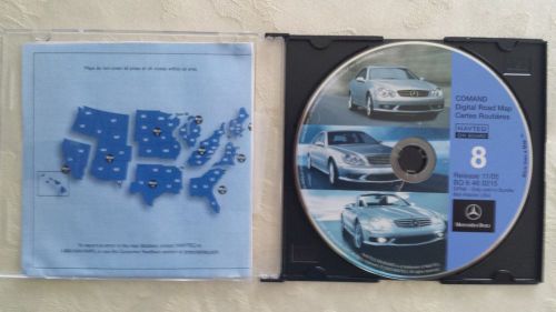 Mercedes-benz comand navigation cd #8 mid-atlantic usa release 11/05