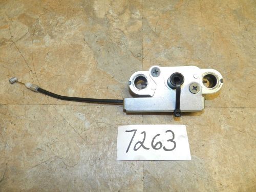 2008 2009 2010 kawasaki zx10r oem rear seat lock latch w cable 