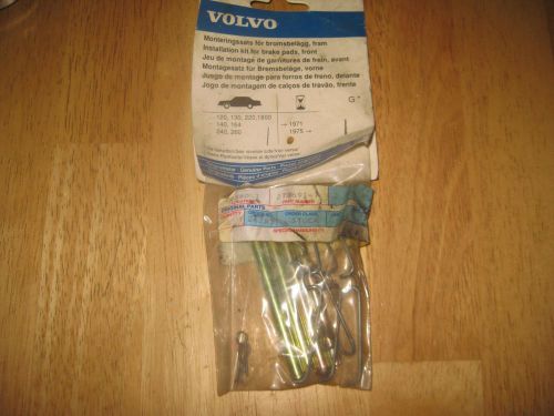 New volvo disc brake caliper hardware kit - front volvo oe#272691 vintage