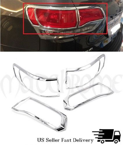 Chrome tail light covers for 14-15 jeep grand cherokee