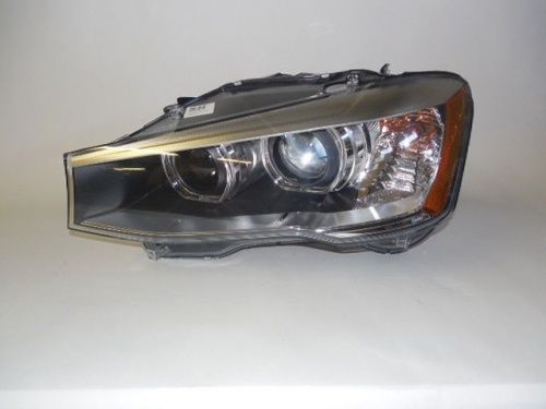 2015 2016 bmw x3 &amp; x4 oem left xenon headlight with adaptive 100% complete nice