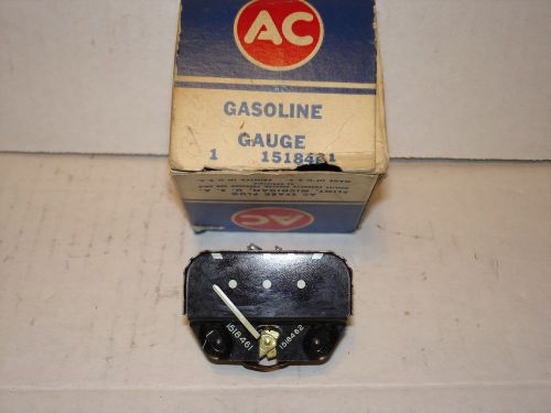 Ac fuel gas gauge 1518461(nos) 1955 56 57 - 59 60 - 65 chevrolet chevy gmc works