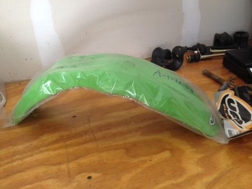 Nos oem motorcycle kx65 2000-2011 green front fender