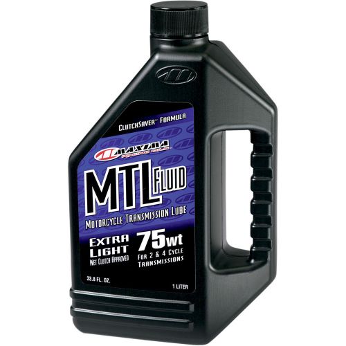 Maxima racing oil 42901 mtl-xl 2-and-4 transmission fluid 75w 1 liter