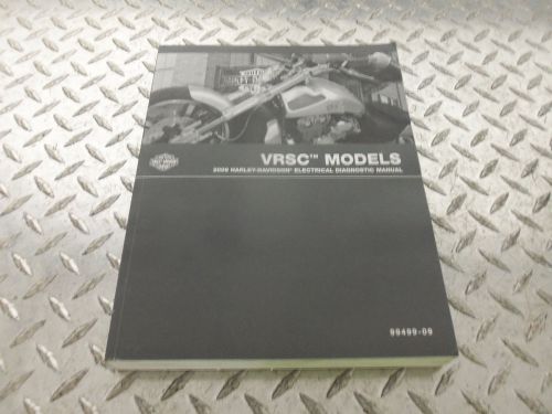 09 harley davidson vrsc v-rod vrod models electrical diagnostic manual 99499-09