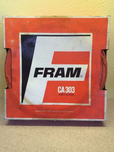 Fram ca303 air filter nos! new old stock!  &#034;a vintage original!&#034;