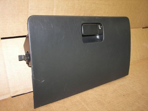 94-01 acura integra 2 door black glove box dash storage compartment w/ latch oem