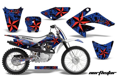 Amr racing honda graphic kit bike decal crf 70 decal mx parts 04-13 north star u