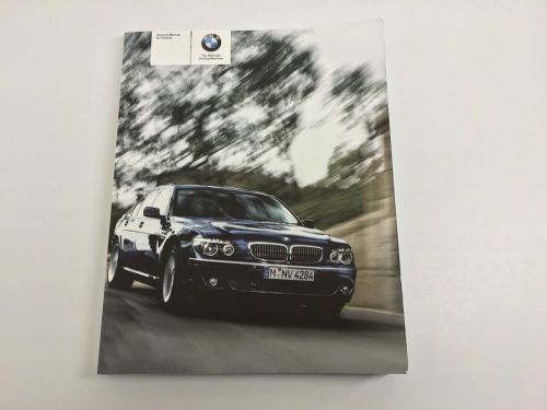 Bmw 750/760 owners manual brand new free shipping