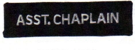 Motorcycle patch- asst. chaplain biker chopper pt359a