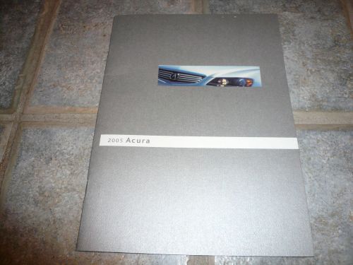 2005 acura rl tl tsx mdx rdx sales brochure