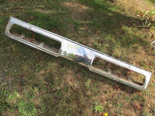 1972 72 mercury montego mx gt rear bumper core