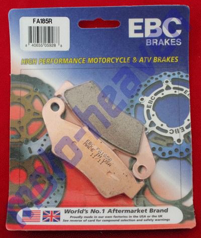 Honda ebc fa185r front brake pads nx 250 xr nx250 xr250 l r 400 nx250 xr400