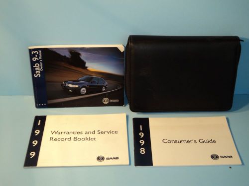 99 1999 saab 93/9-3 owners manual