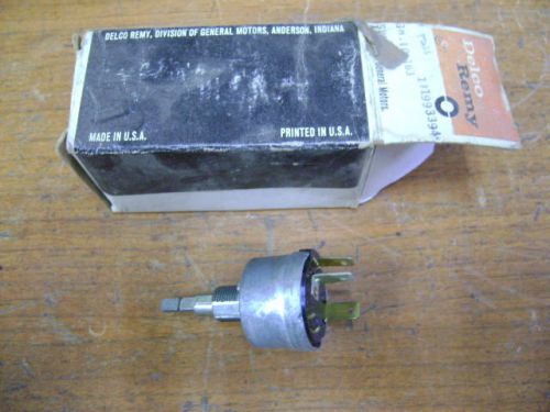 1967 chevrolet nos delco remy wiper switch 1993394