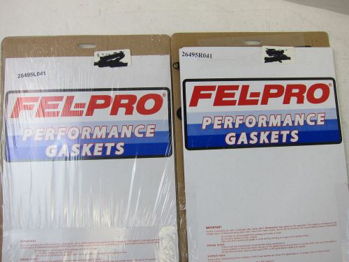 Fel pro chevy ls5 head gasket set l&amp;r .041&#034; thick 26495l041 26495r041