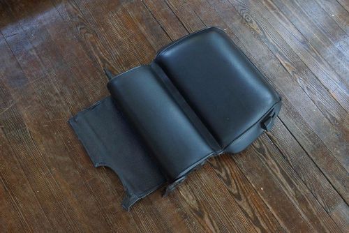 Porsche 928 s 78-86 black leather backrest - left / driver side, good condtion