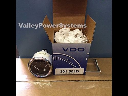 Vdo fuel chrome gauge - 301-501 - new