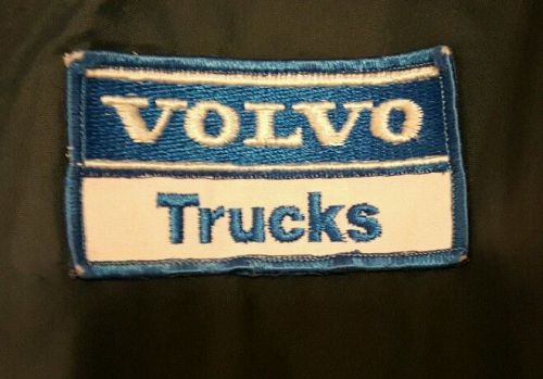 Vintage volvo trucks blue jacket size large pre-owned