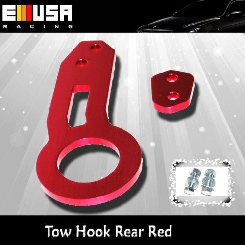 Tow hook rear 94-01 acura integra 04-10 scion tc xa xb xd red  new@@