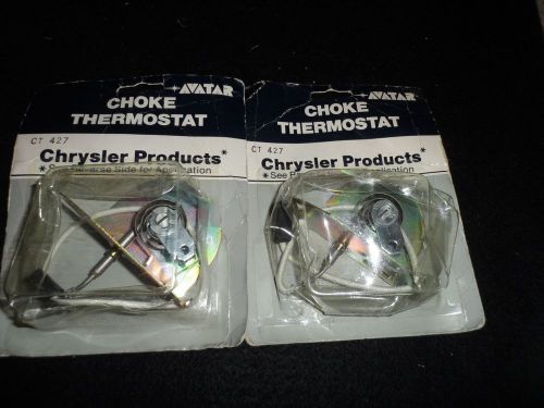 2 chysler choke thermostat ct427 original chrysl 77 carb c2 engi 318 new us made