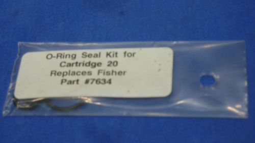 Fisher snow  plow,fisher 7634 , 20 cartridge valve seal kit,new